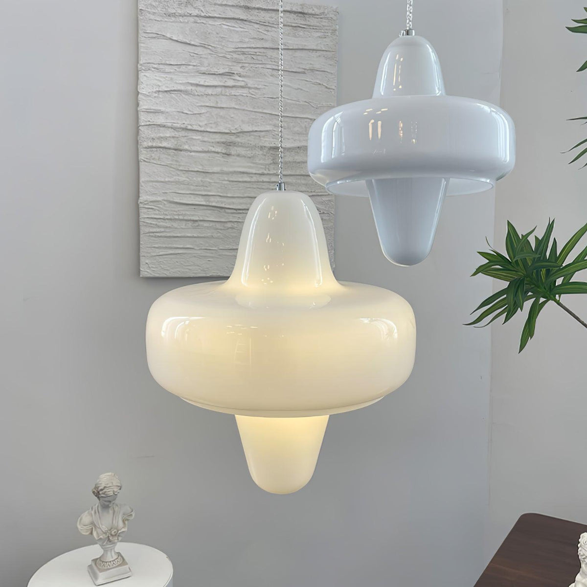Nuvia minimalistische hanglamp van glas