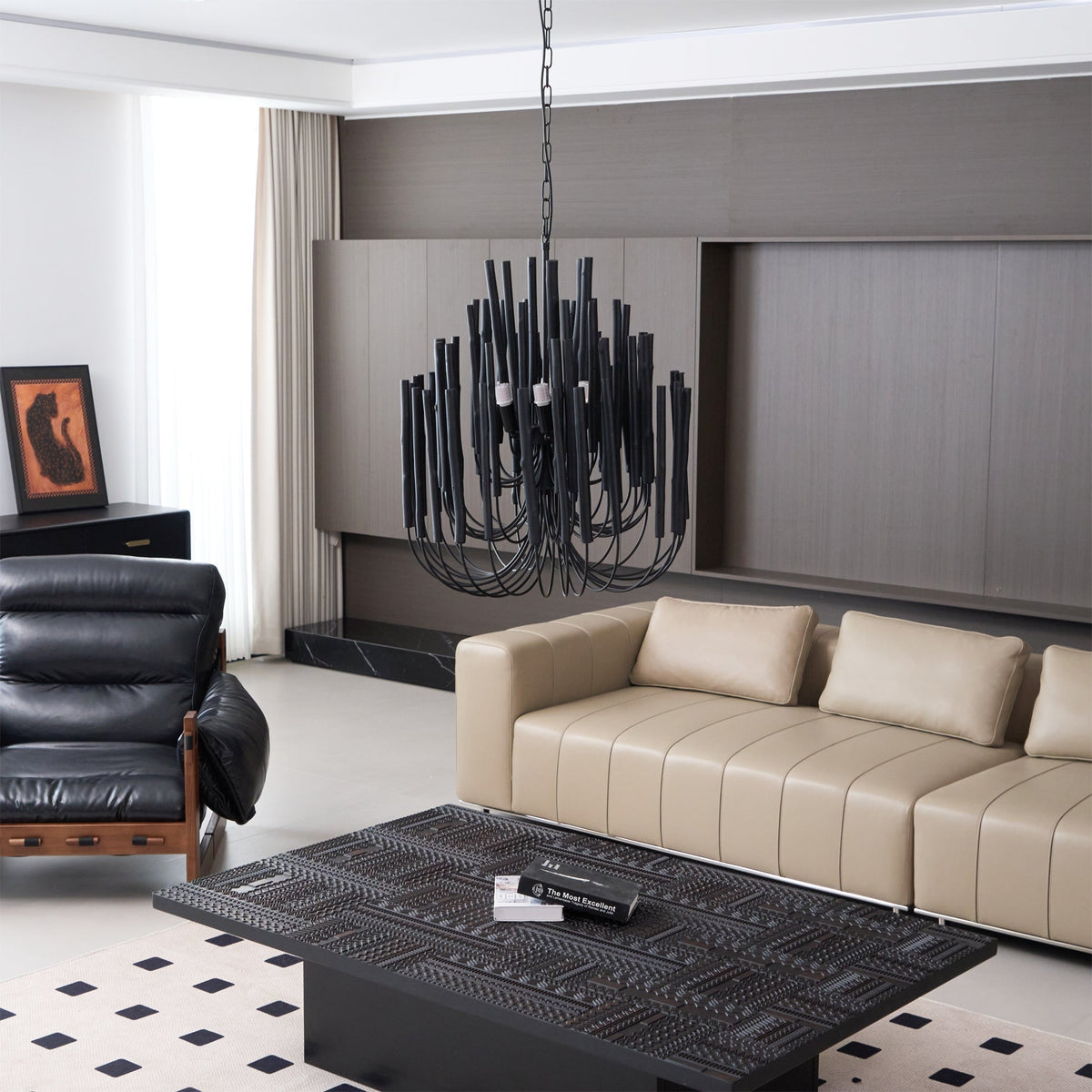 Xantir Postmodern Luxueus Hout Kroonluchter