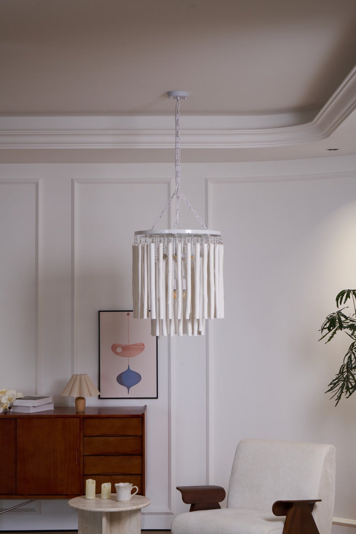Xantir Postmodern Luxueus Hout Kroonluchter