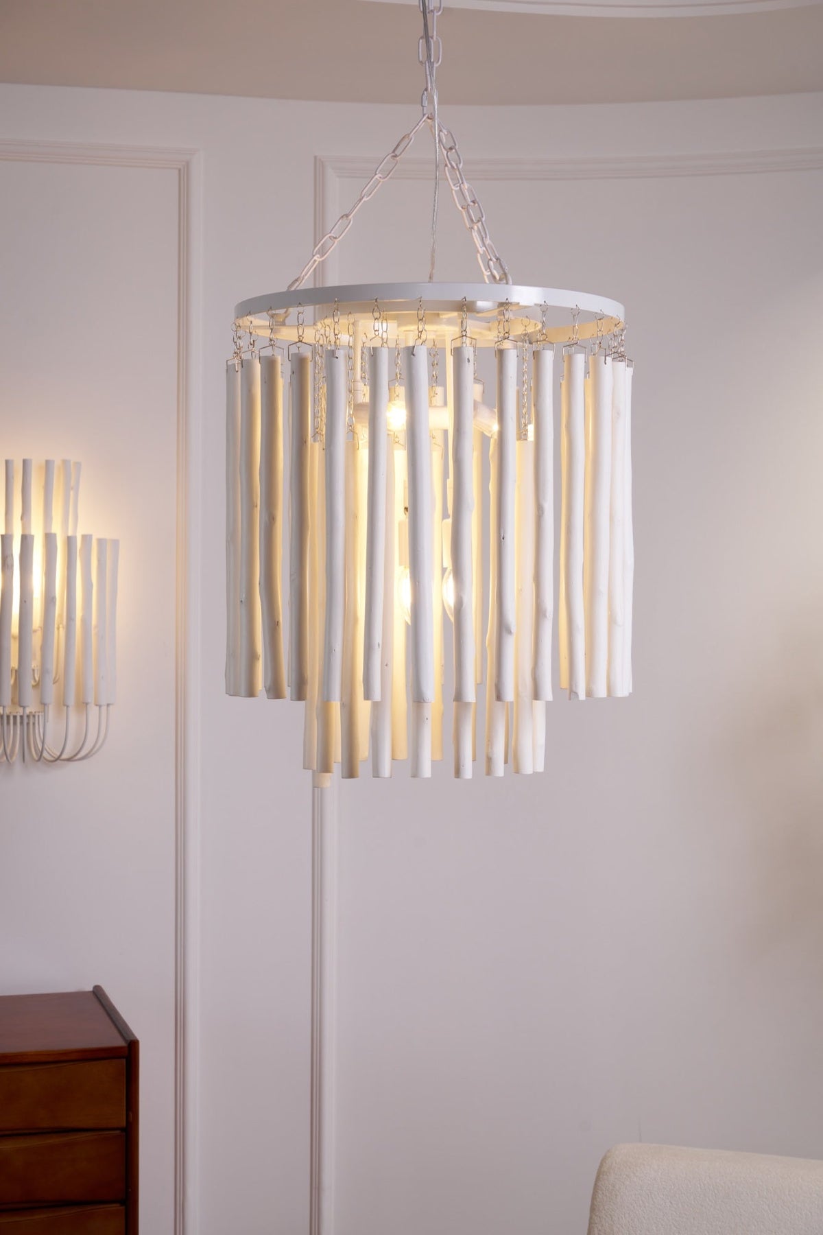Xantir Postmodern Luxueus Hout Kroonluchter