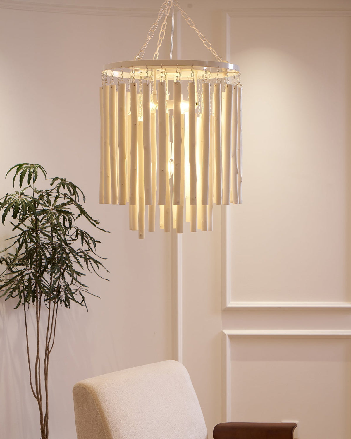 Xantir Postmodern Luxueus Hout Kroonluchter
