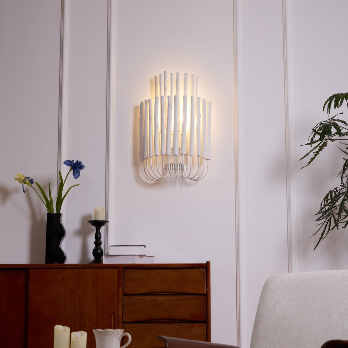 Vasilora Individual Creativity Art Houten wandlamp