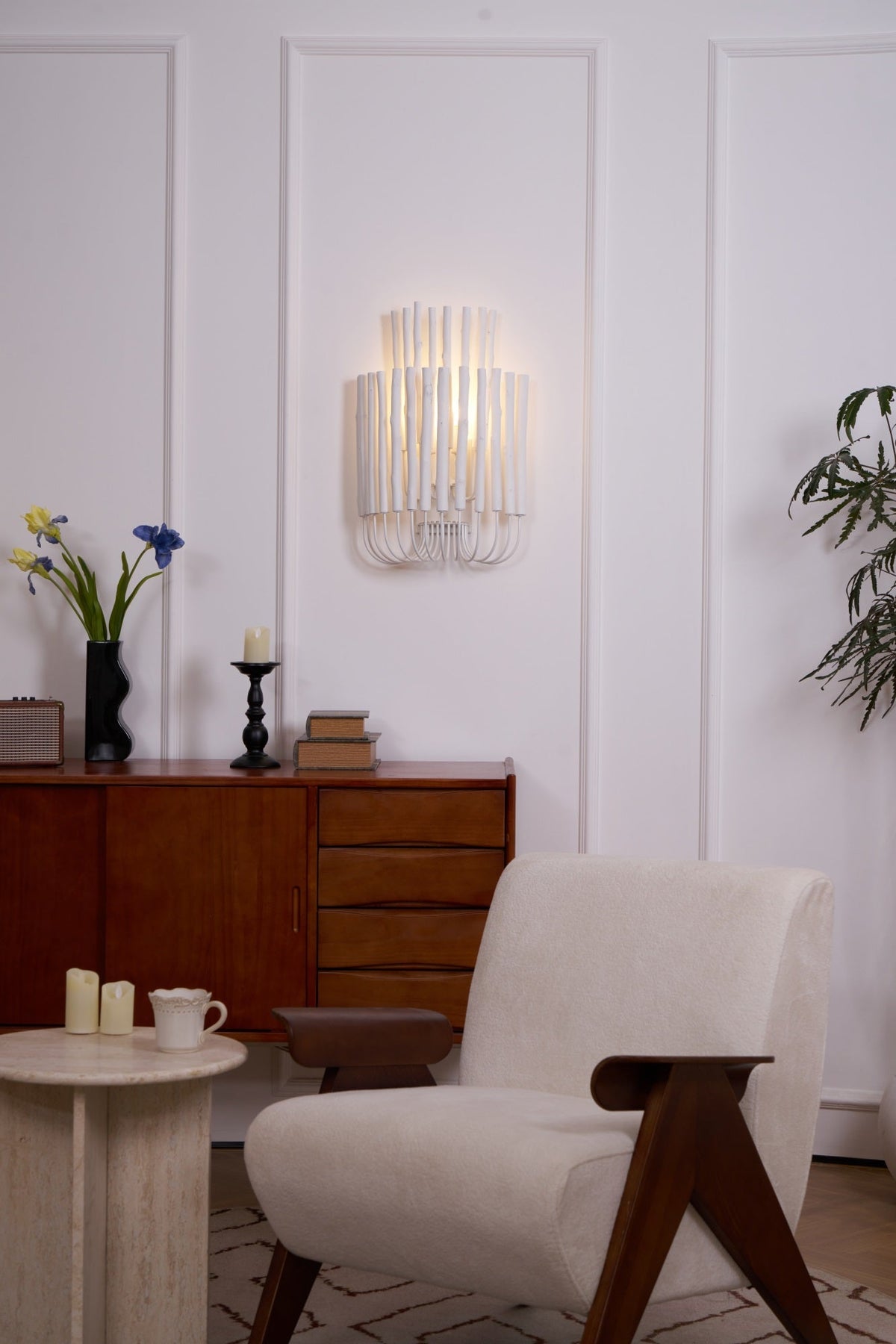 Vasilora Individual Creativity Art Houten wandlamp