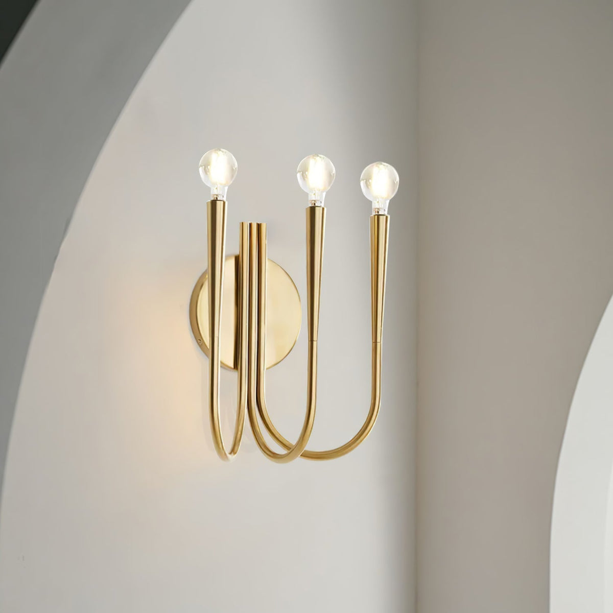 Eoveth Premium elegantie Arm wandlamp van glas