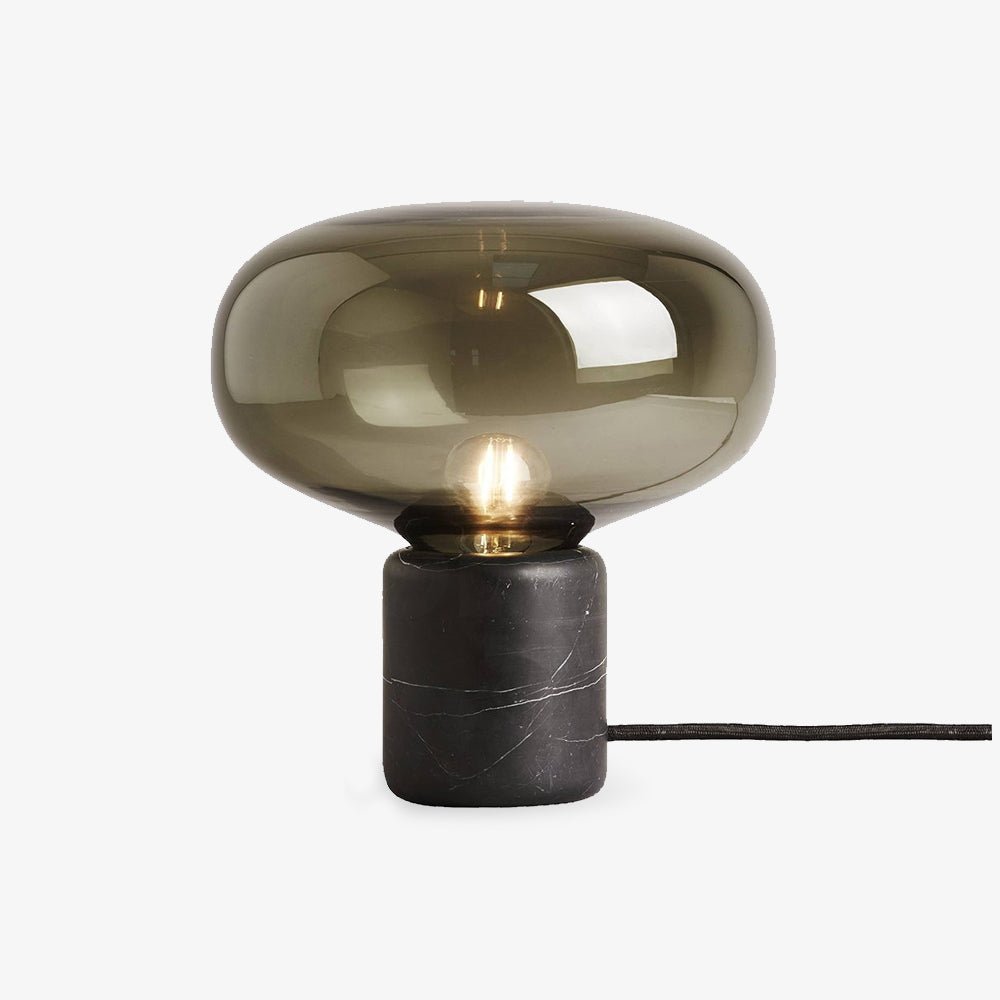 Rova Industriële tafellamp van marmer