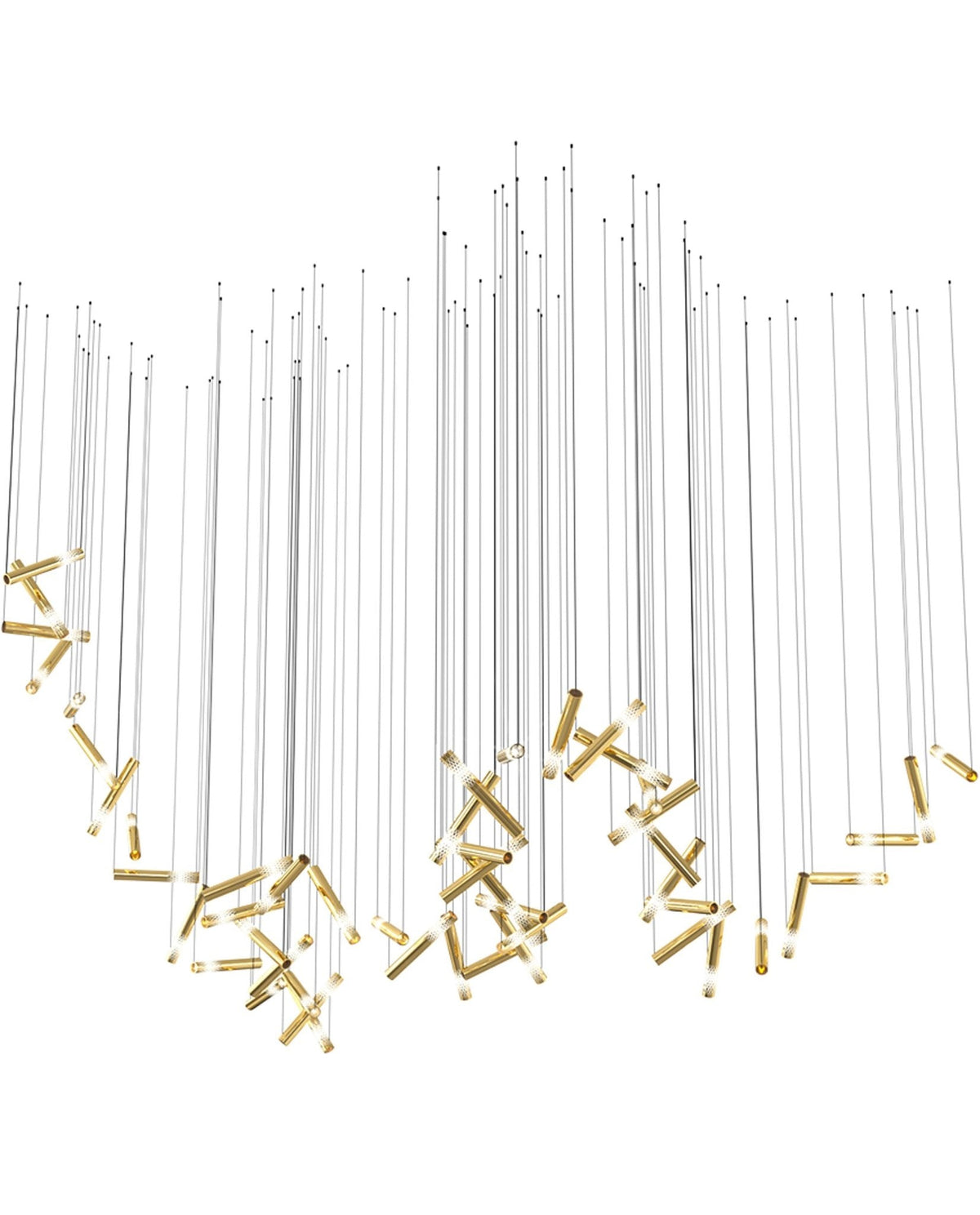 Rivinian Orchestral Cascade Kroonluchter