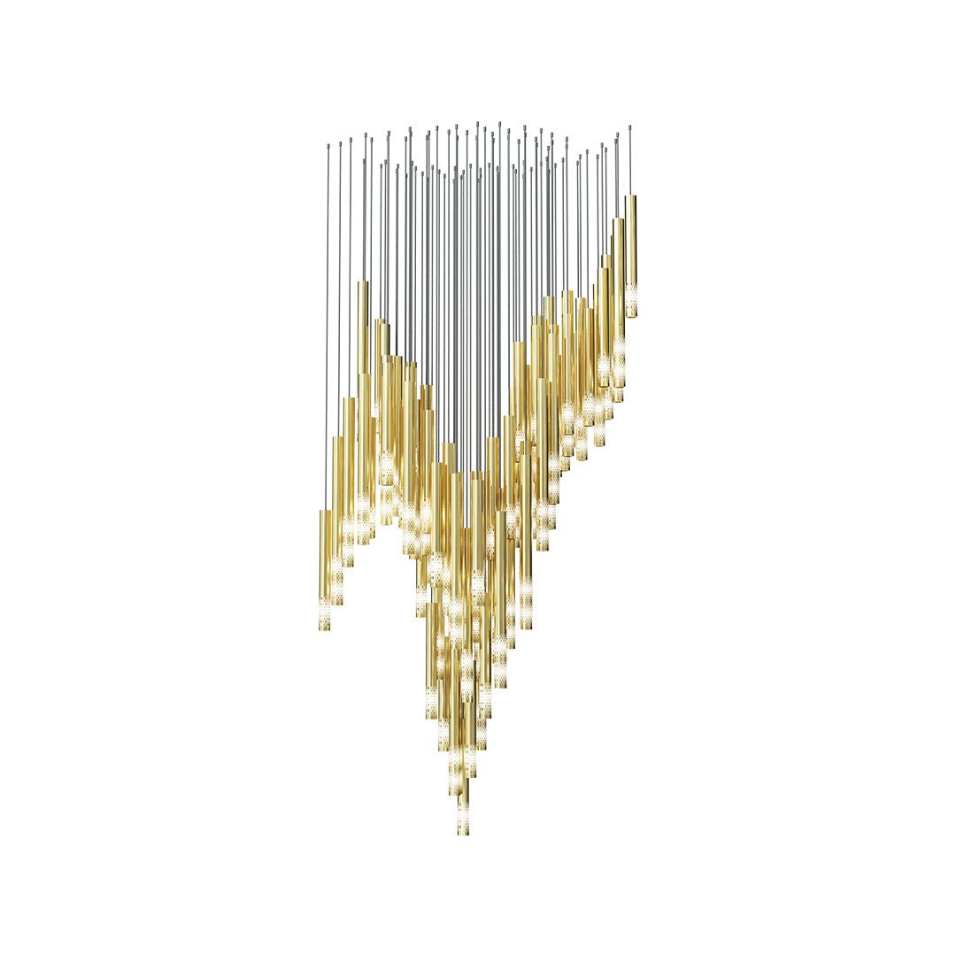 Rivinian Orchestral Cascade Kroonluchter