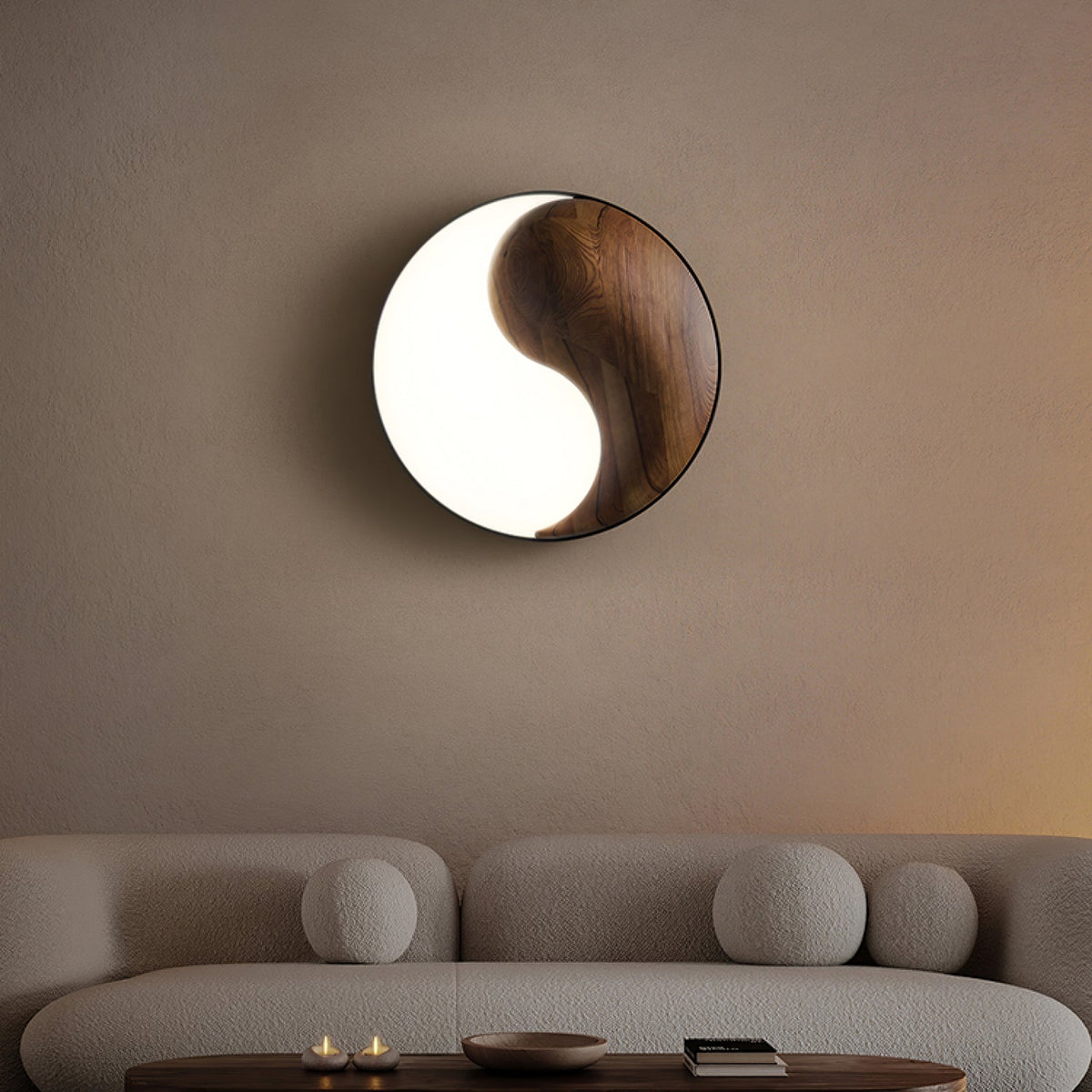 Ivelor moderne minimalistische plafondlamp van hout