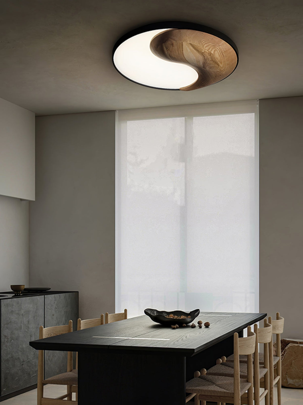 Ivelor moderne minimalistische plafondlamp van hout