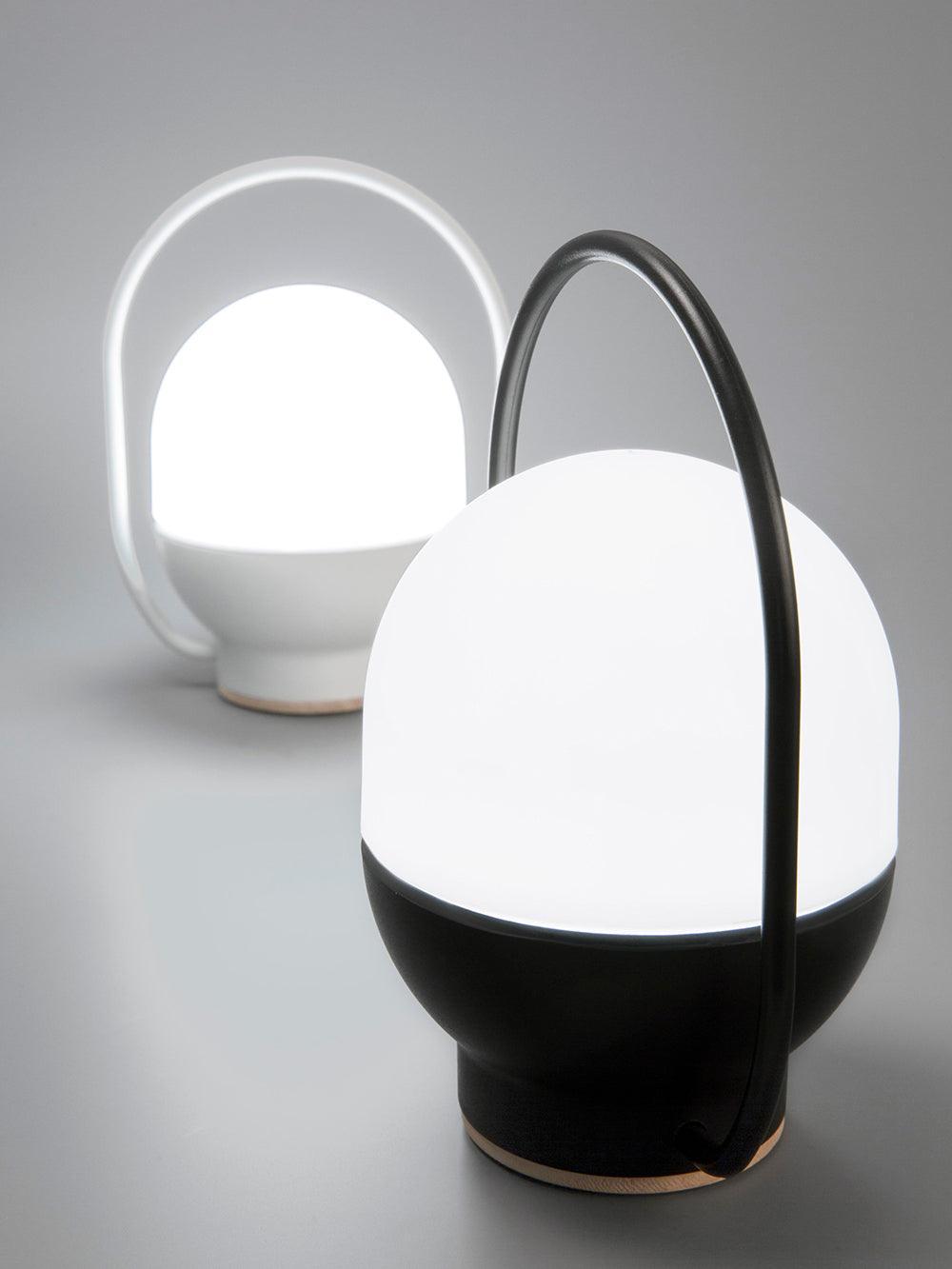 Orb Moderne tafellamp van glas