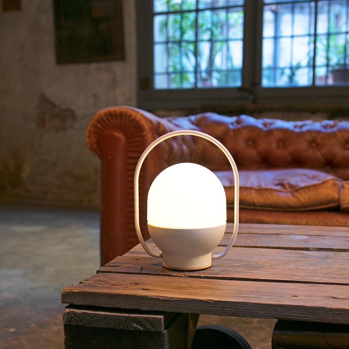 Orb Moderne tafellamp van glas