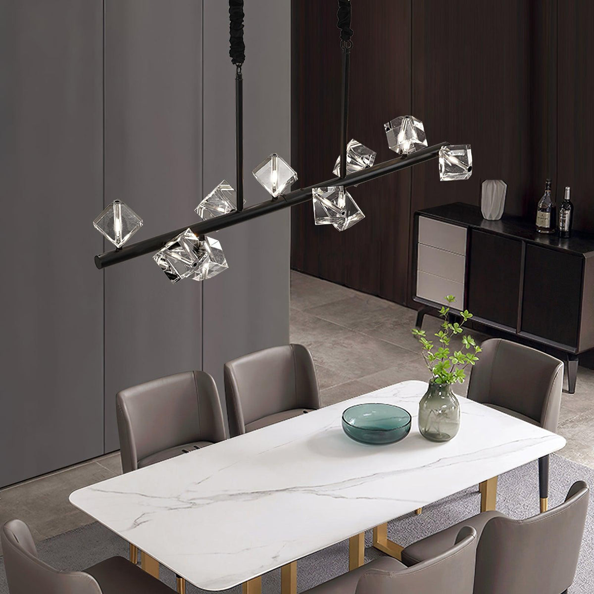 Eurthiel Luxe Kristal hanglamp