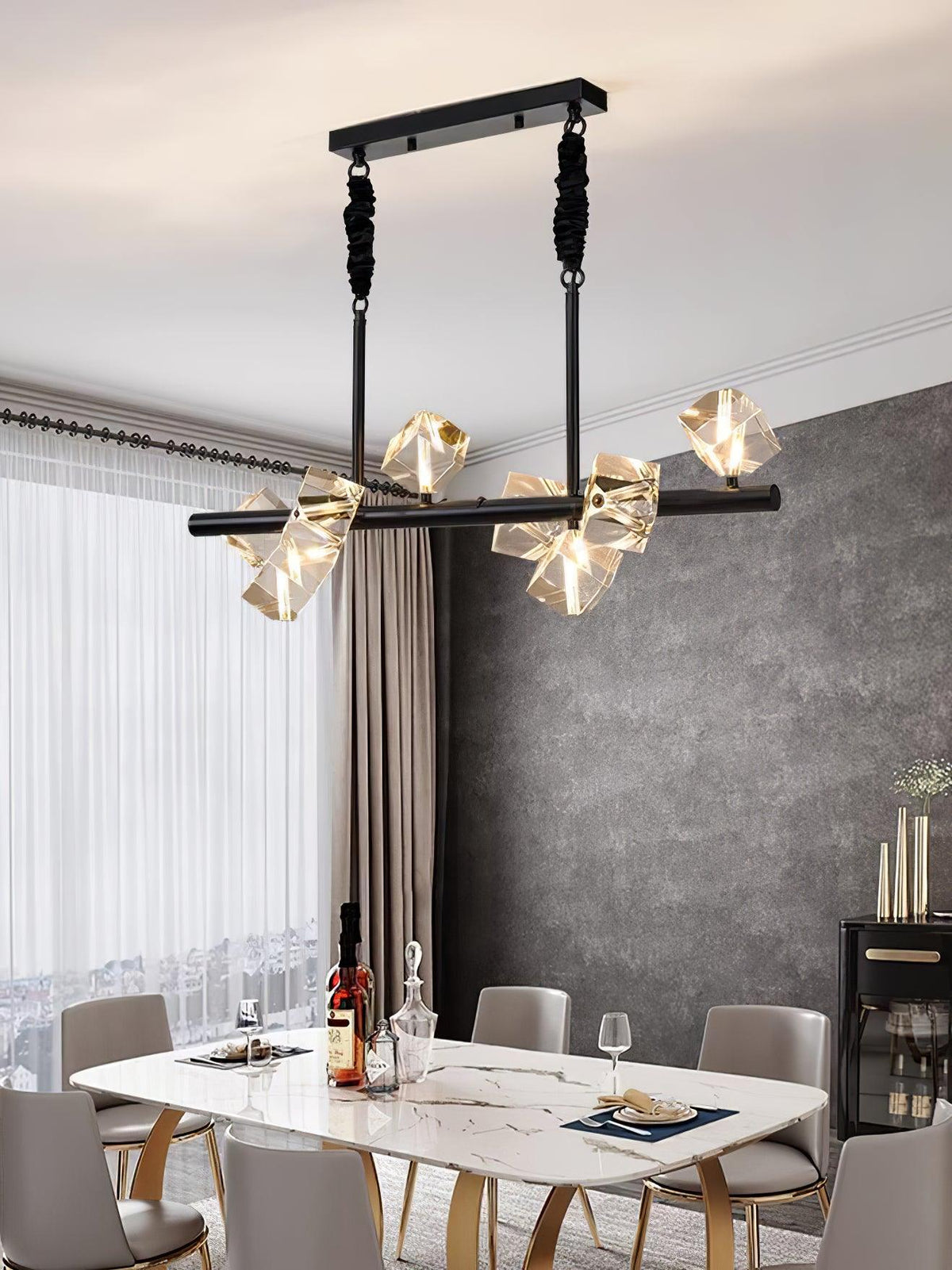 Eurthiel Luxe Kristal hanglamp