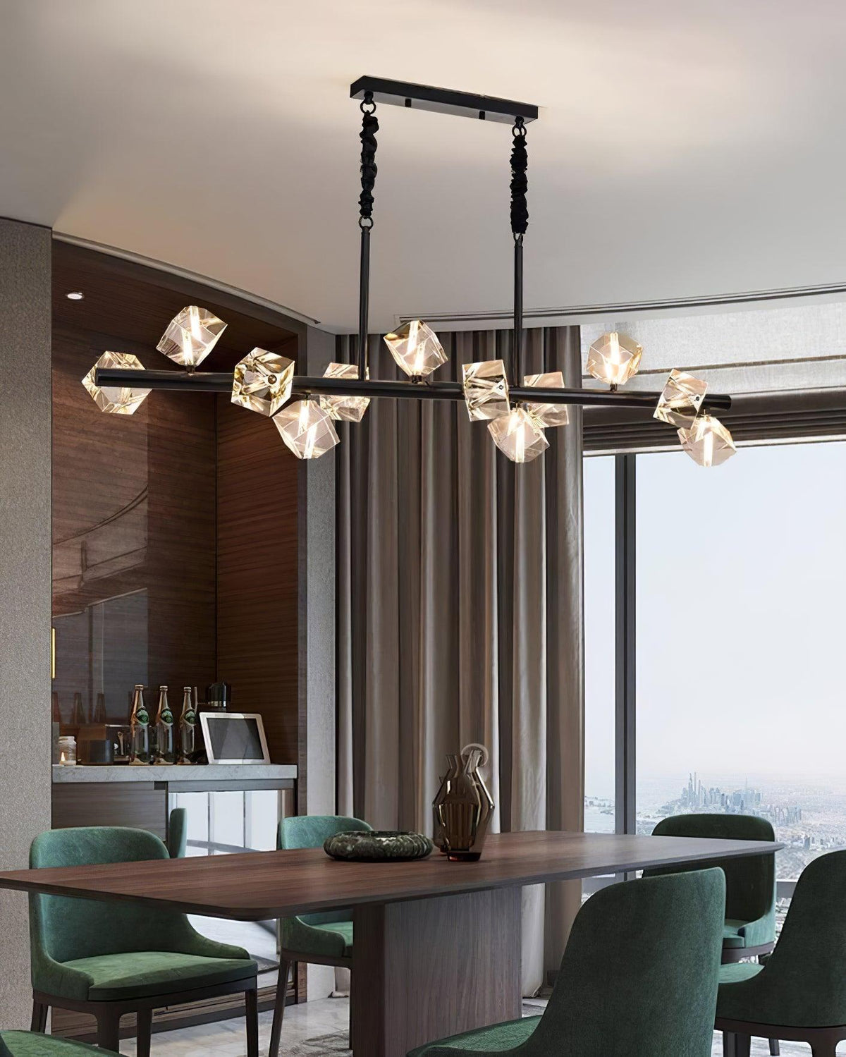 Eurthiel Luxe Kristal hanglamp