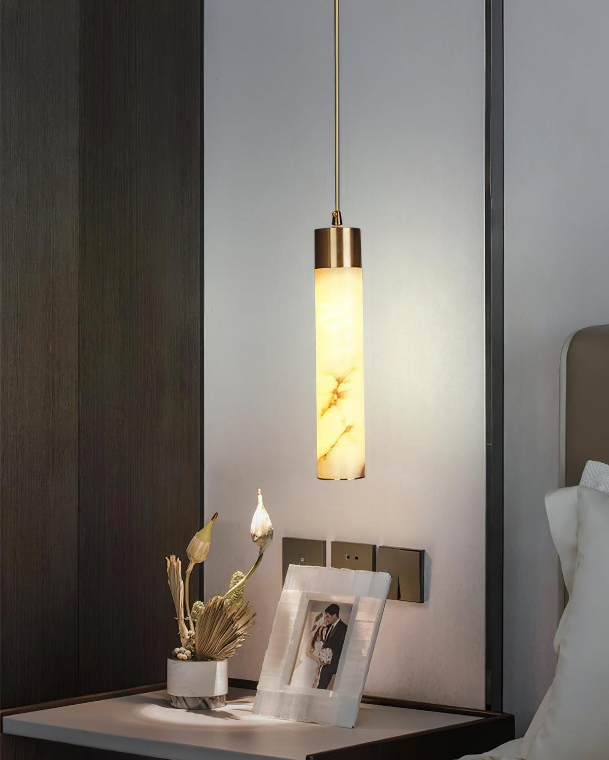 Rin Cylinder albasten hanglamp