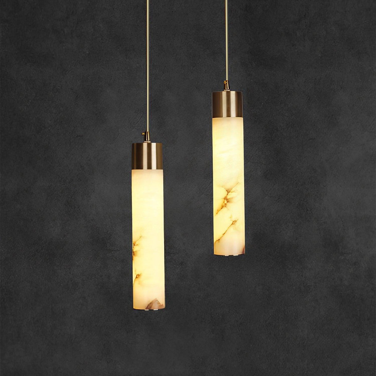 Rin Cylinder albasten hanglamp