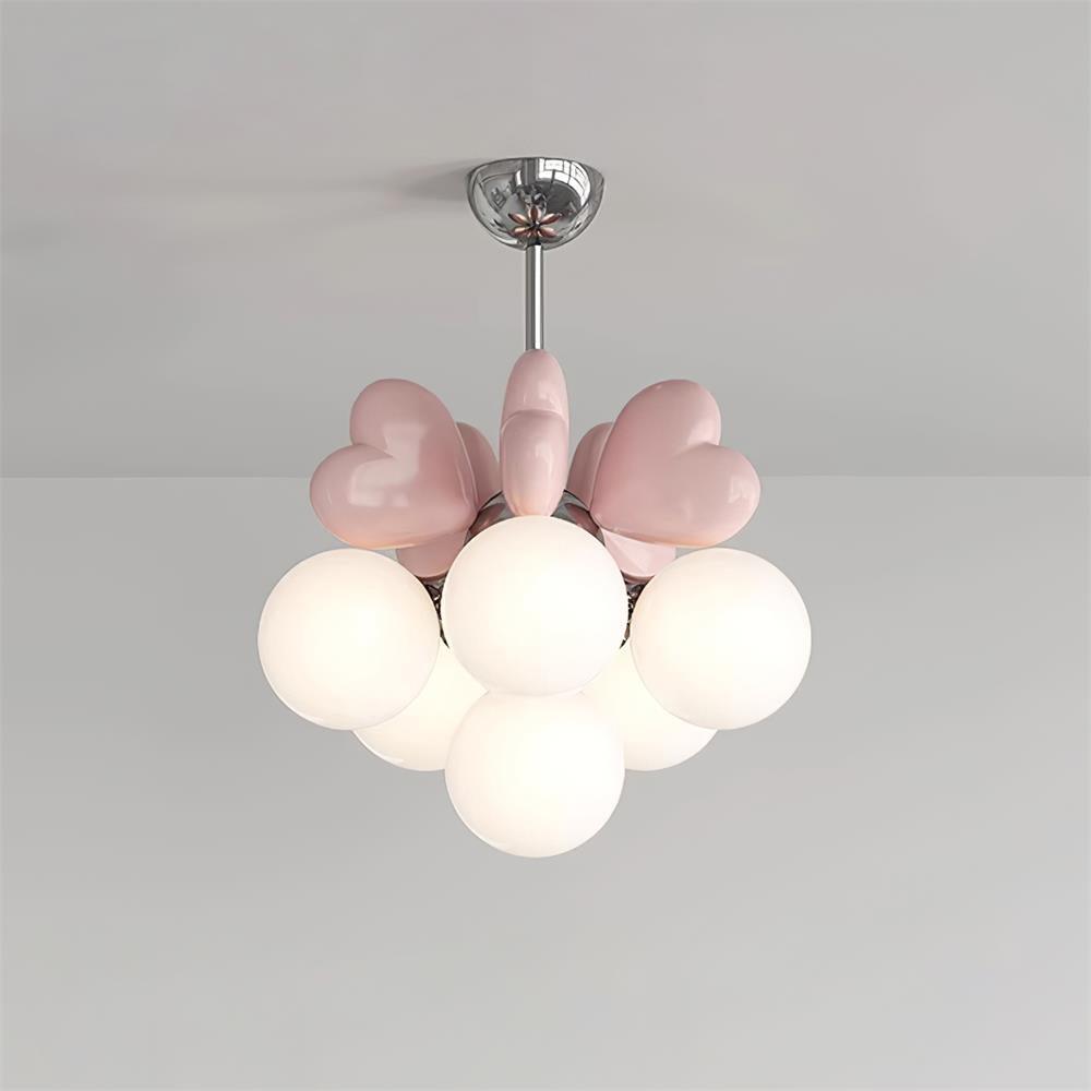Kroonluchter Heart Accents bollen Shades Speels Modern Kinderkamer