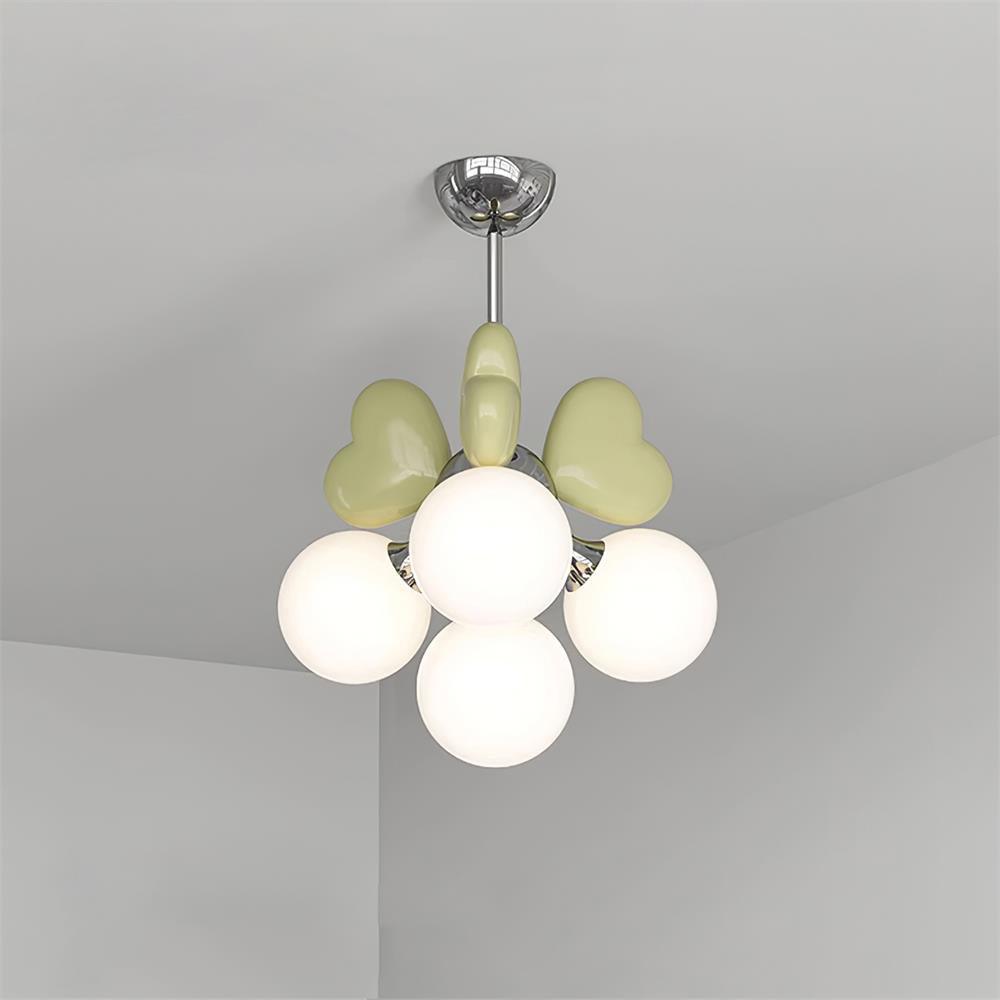 Kroonluchter Heart Accents bollen Shades Speels Modern Kinderkamer