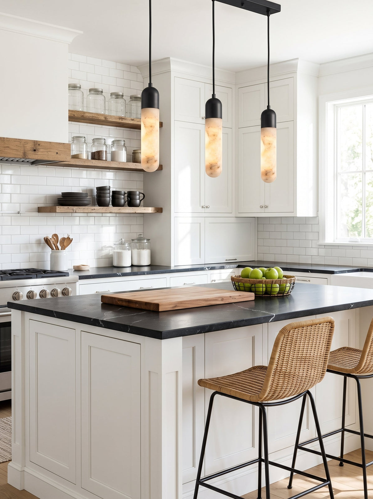 Loxcombe Albasten hanglamp