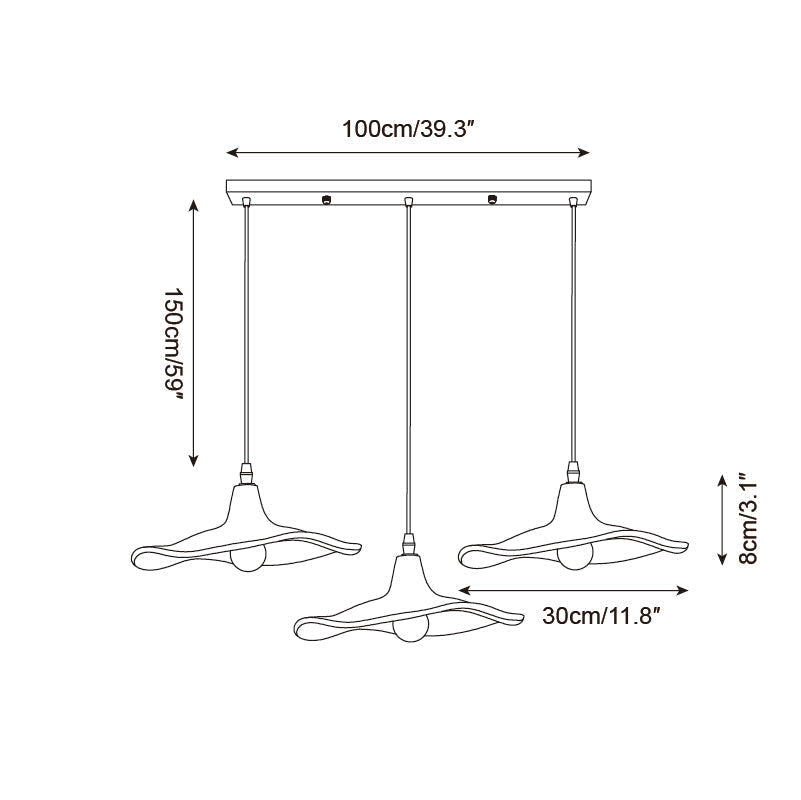 Rivinaine hanglamp
