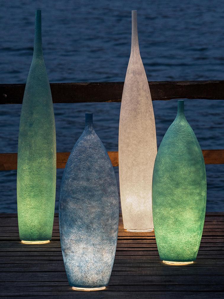 Nirivia Moderne vloerlamp van hars