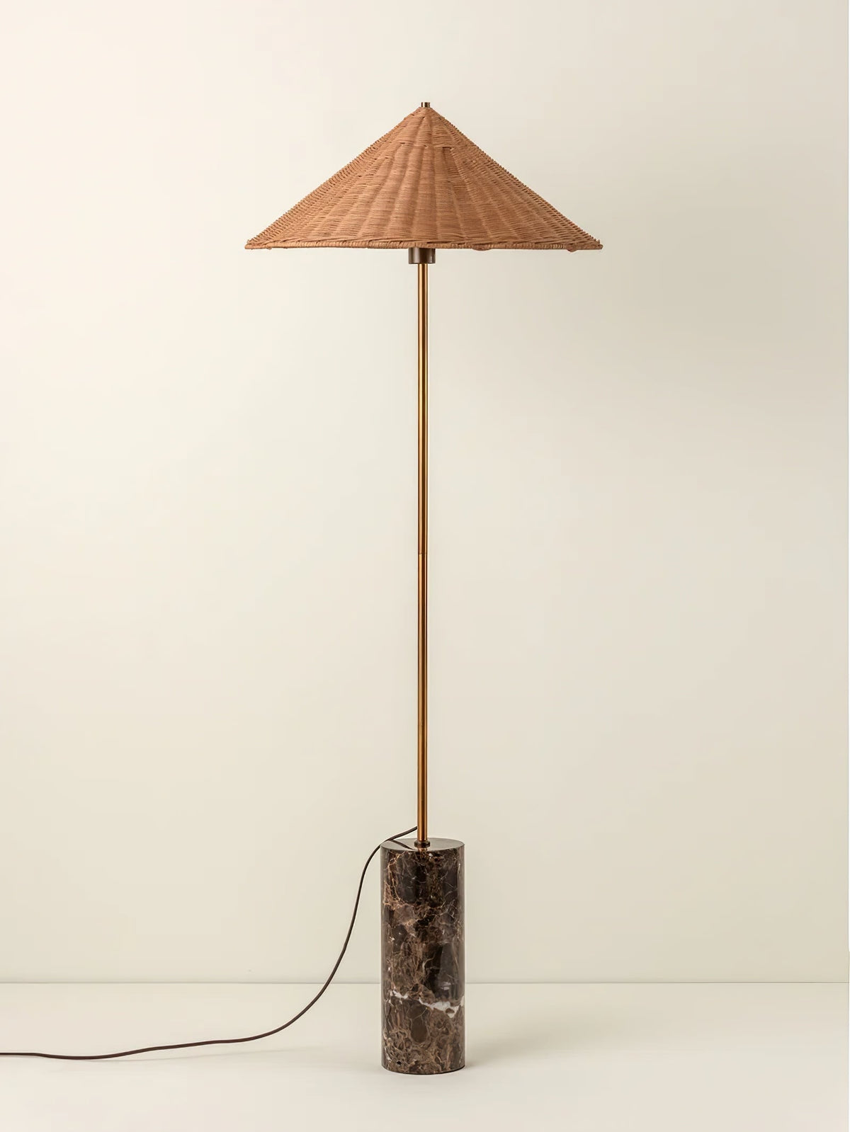 Zenith vloerlamp in bohemian marmer
