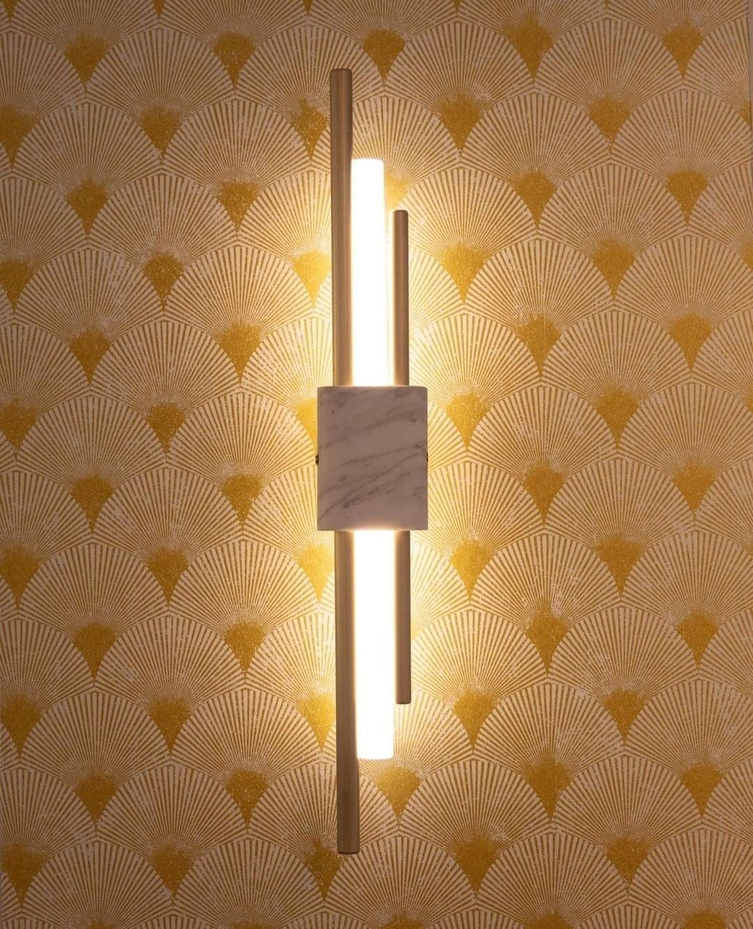 Mirenol Premium Noordse kunst Marmer wandlamp
