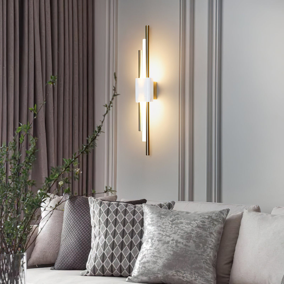 Mirenol Premium Noordse kunst Marmer wandlamp