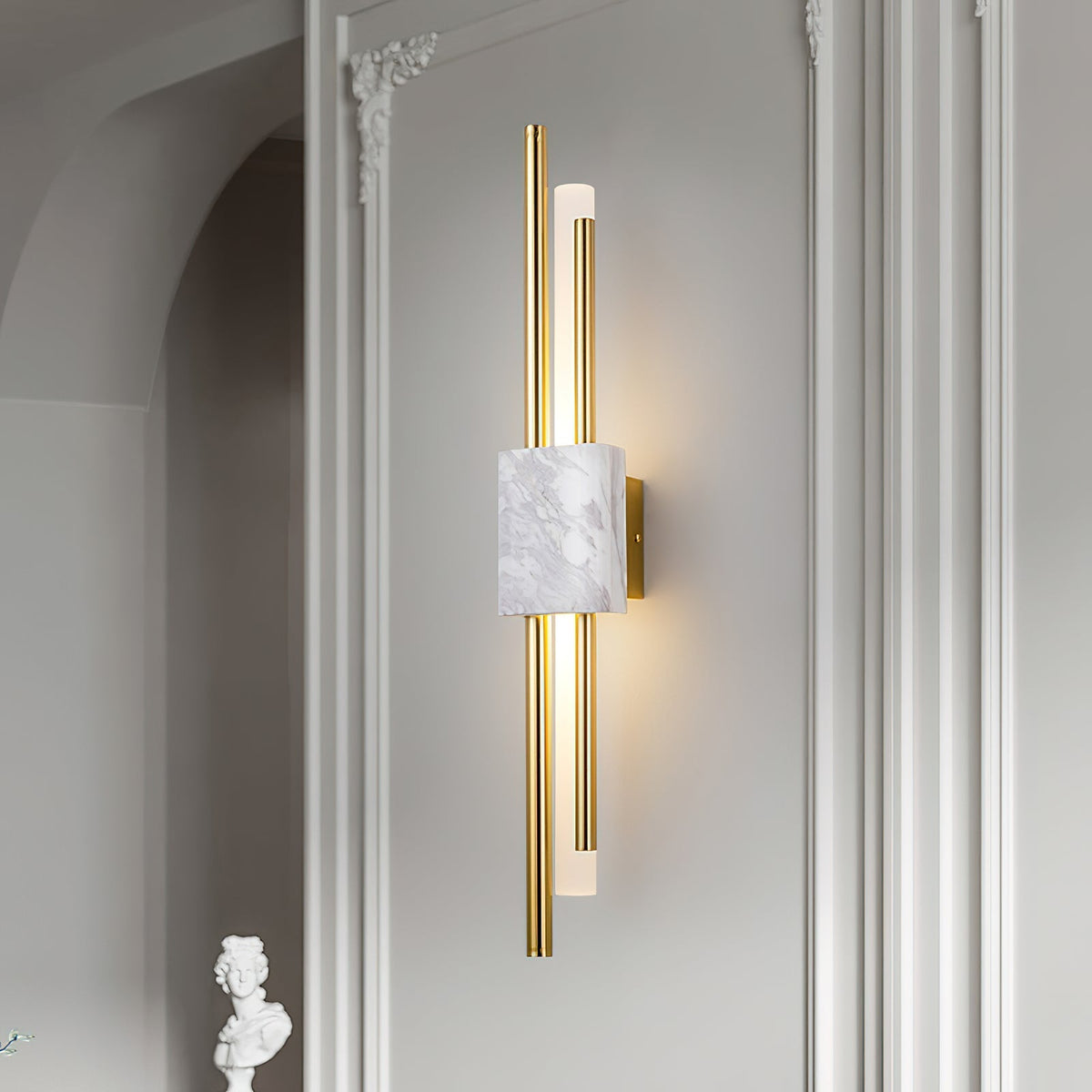 Mirenol Premium Noordse kunst Marmer wandlamp