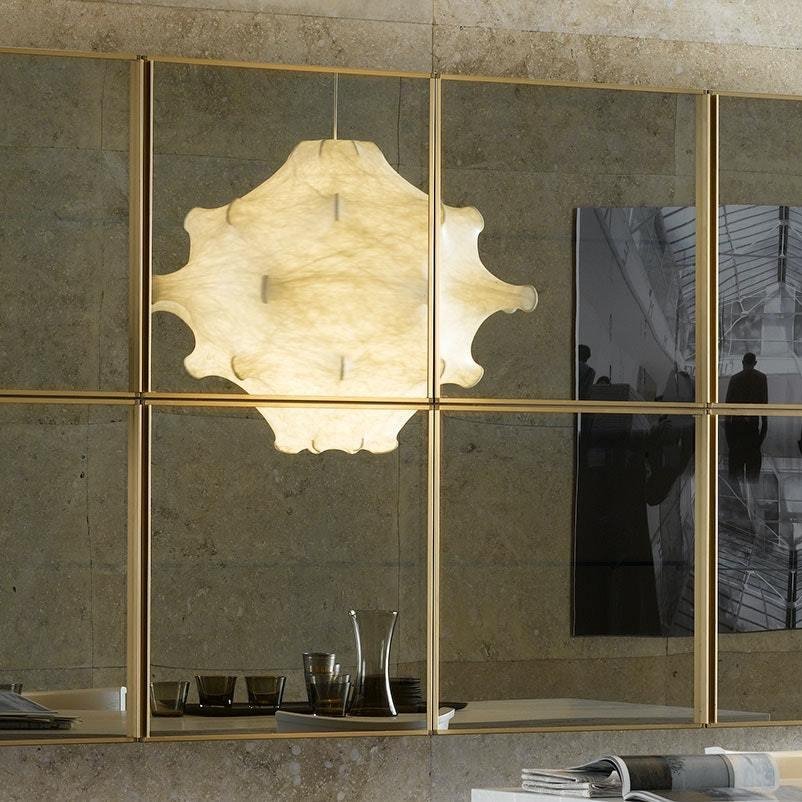 Soti moderne hanglamp van zijde