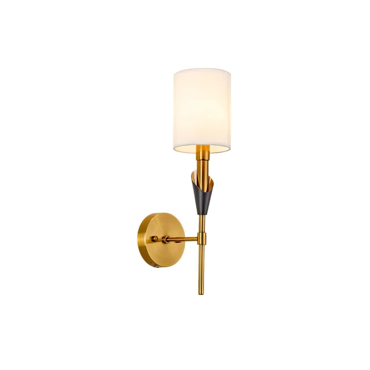 Eurzorira wandlamp met stoffen kap