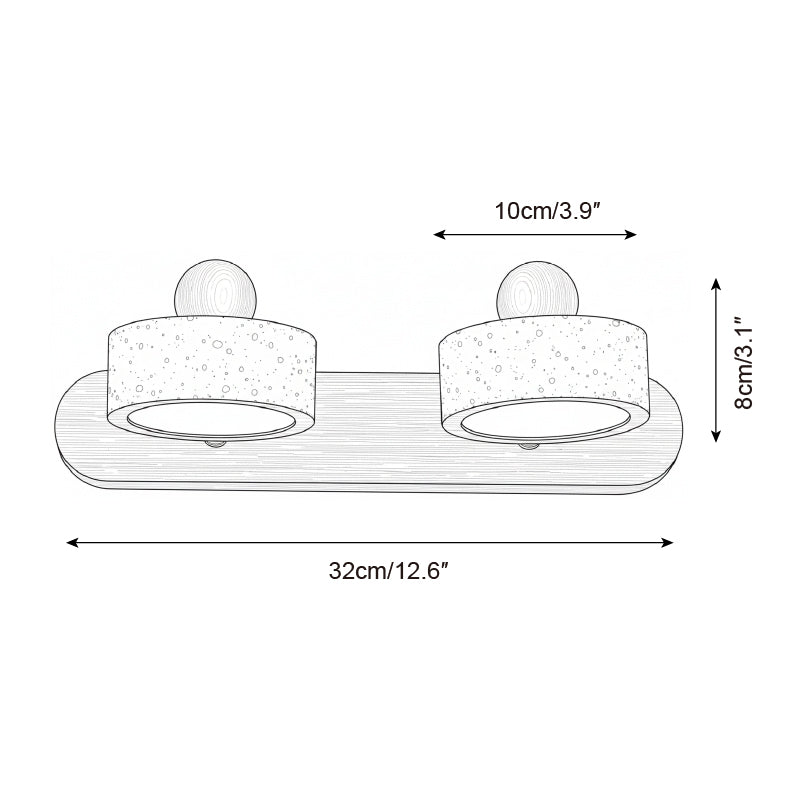 Sorinise wandlamp voor badkamer & toilet