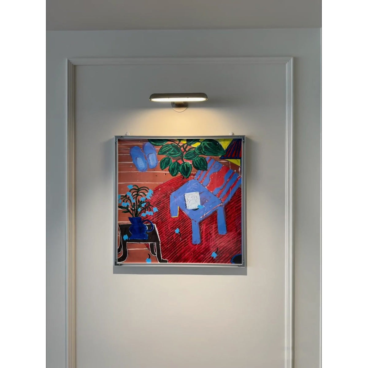 Teetoo wandlamp nikkel