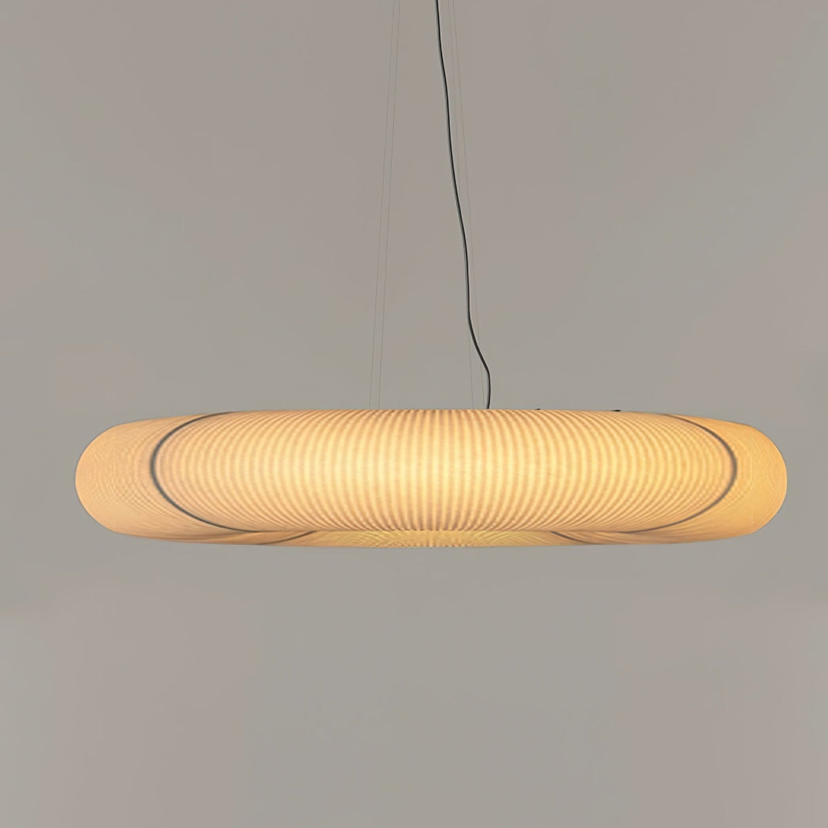 Oren moderne minimalistische hanglamp van natuurlijke mulberry zijde