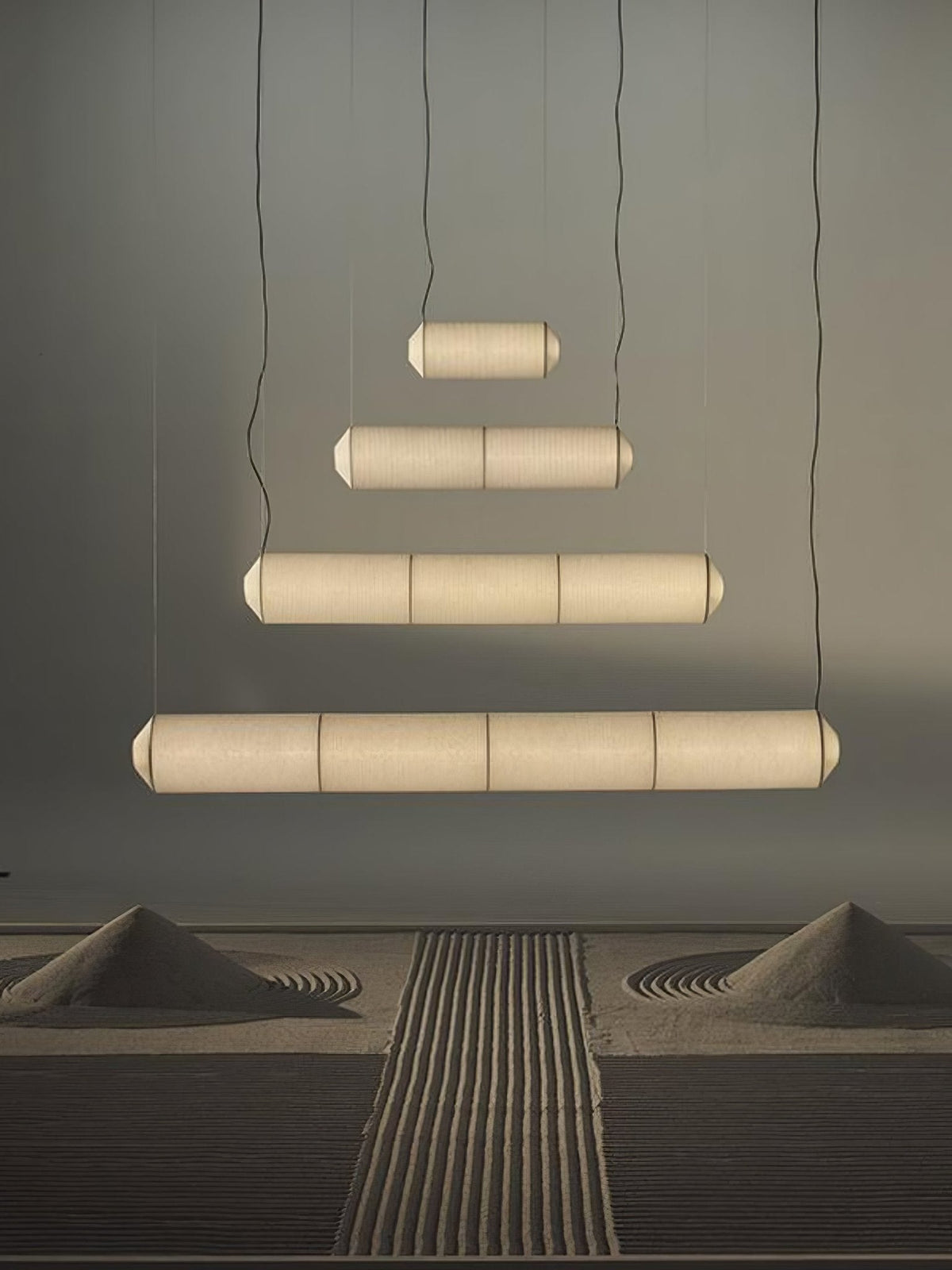 Oren moderne minimalistische hanglamp van natuurlijke mulberry zijde