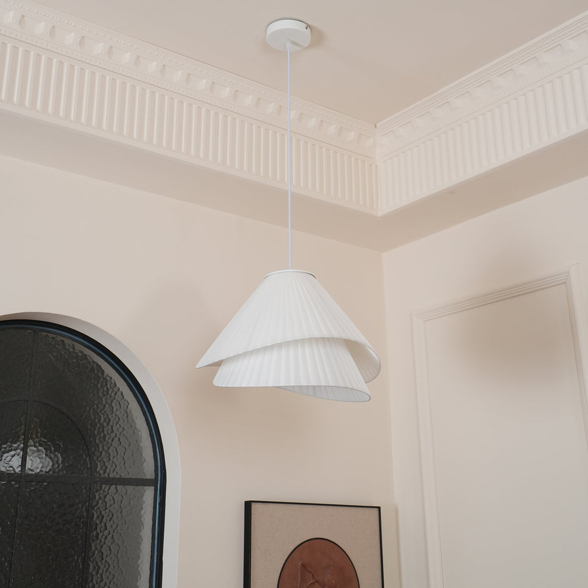 Tempo geplooide hanglamp