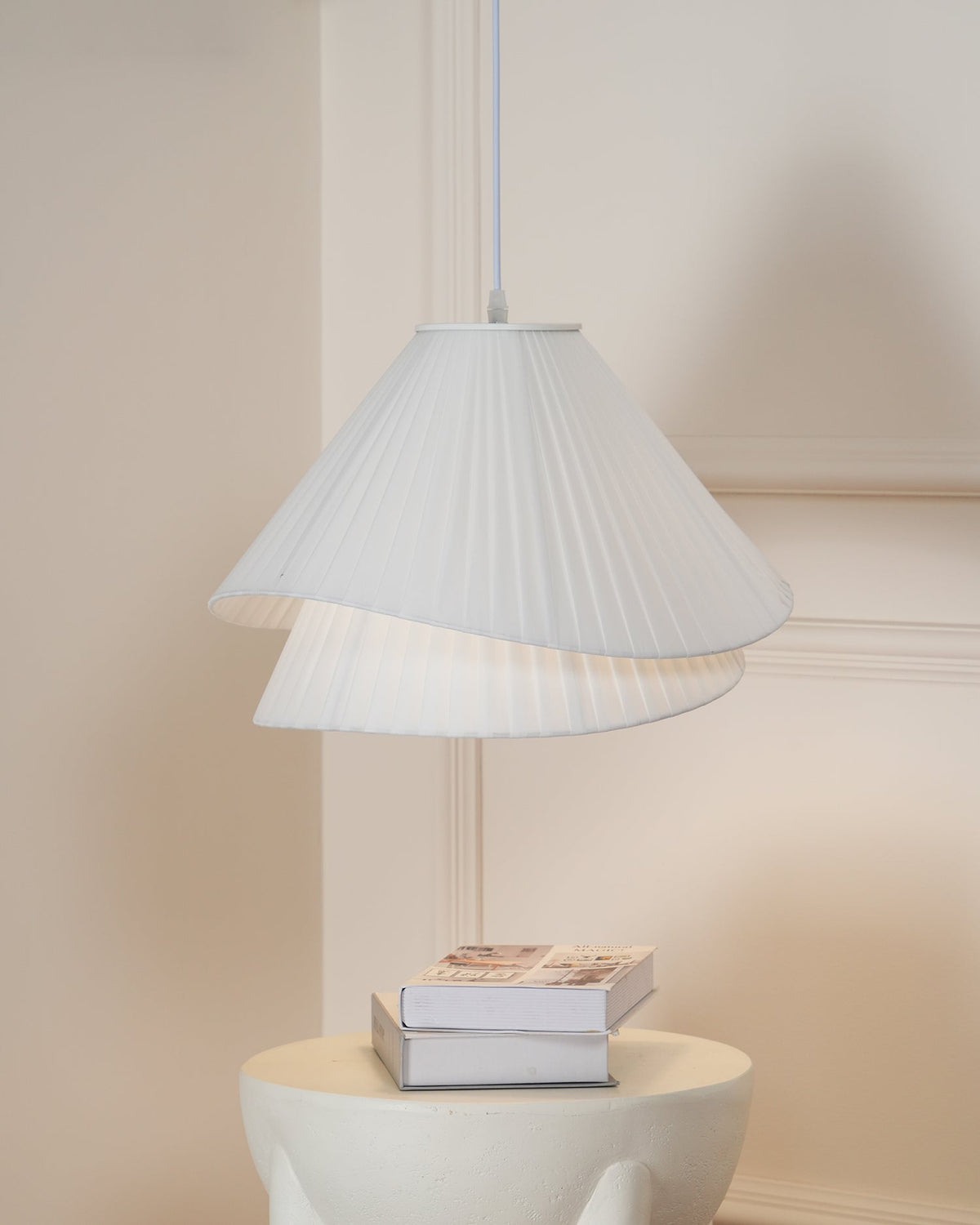 Tempo geplooide hanglamp
