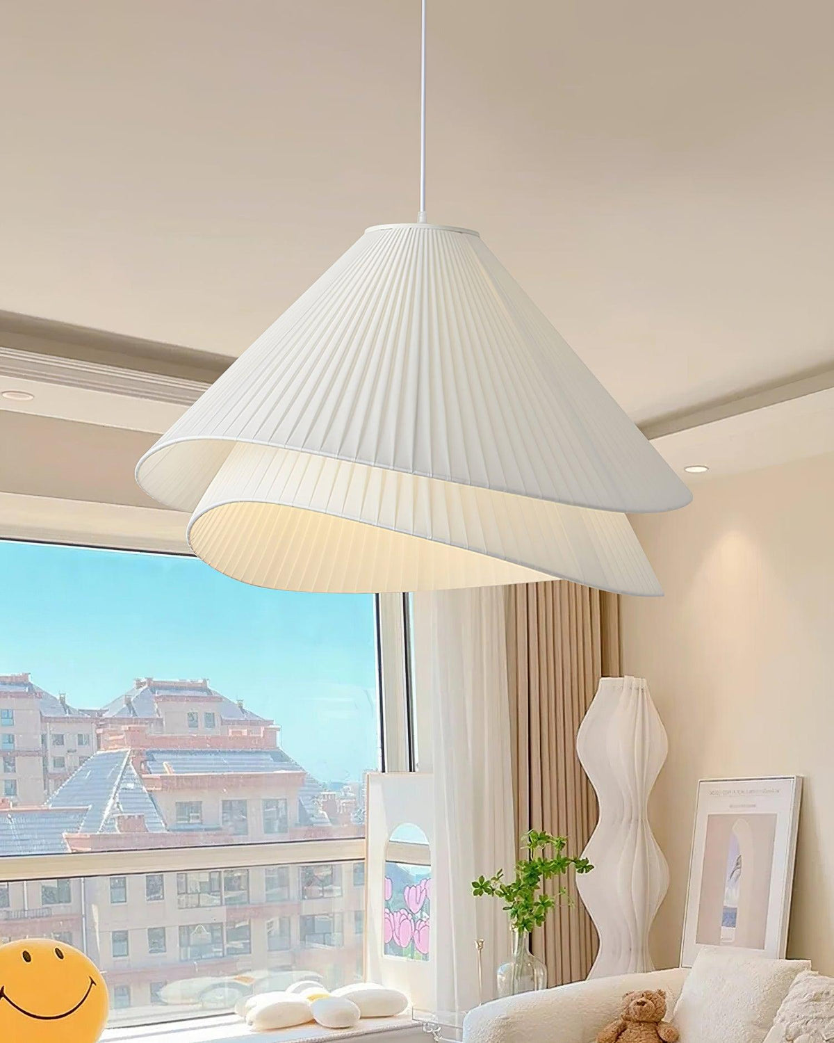 Tempo geplooide hanglamp