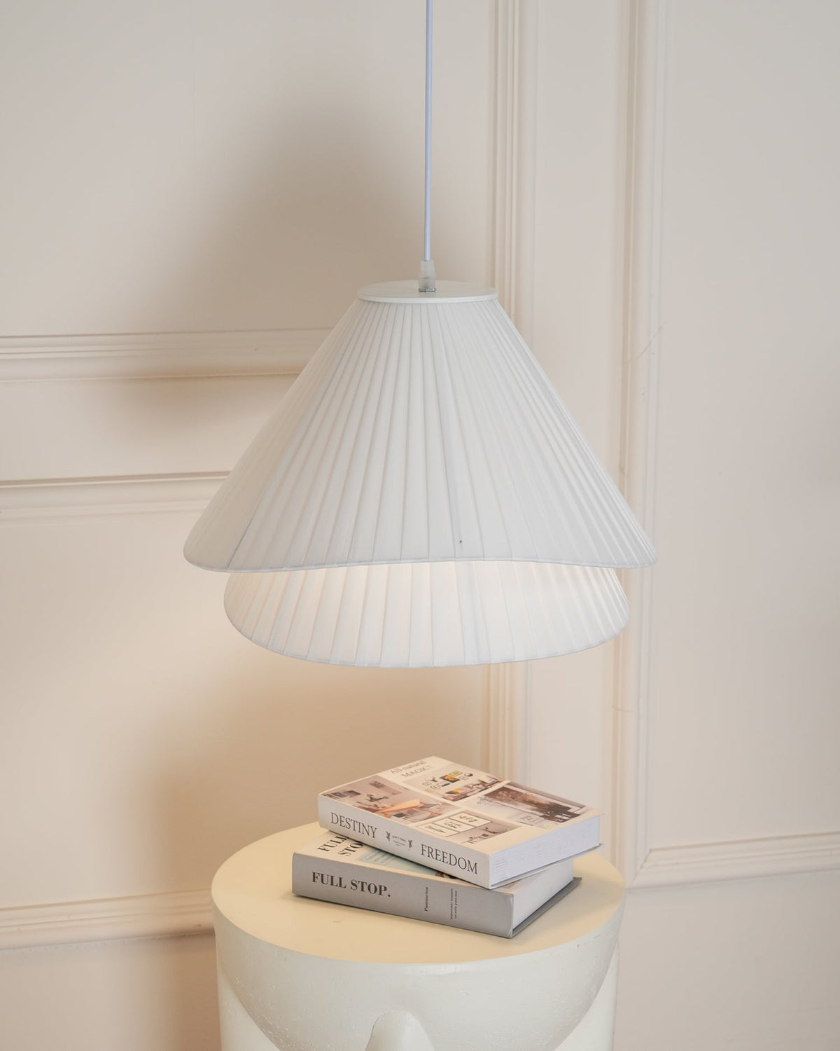 Tempo geplooide hanglamp