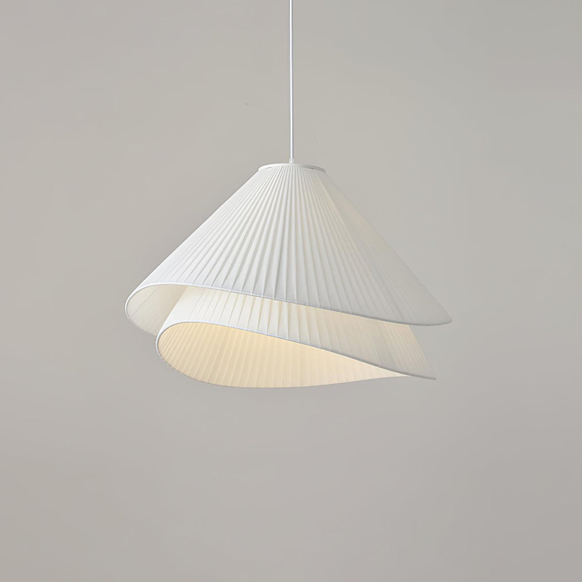 Tempo geplooide hanglamp
