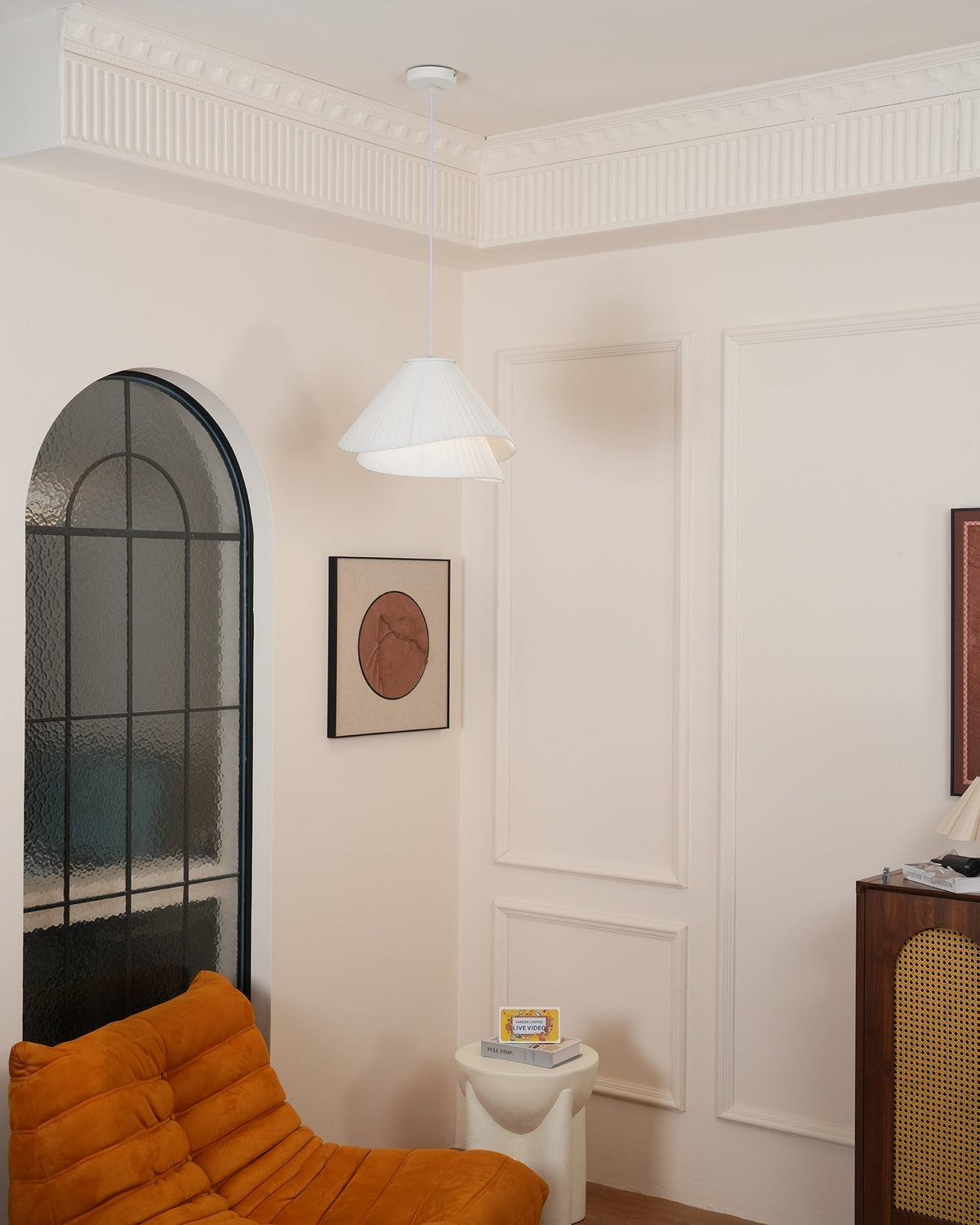 Tempo geplooide hanglamp