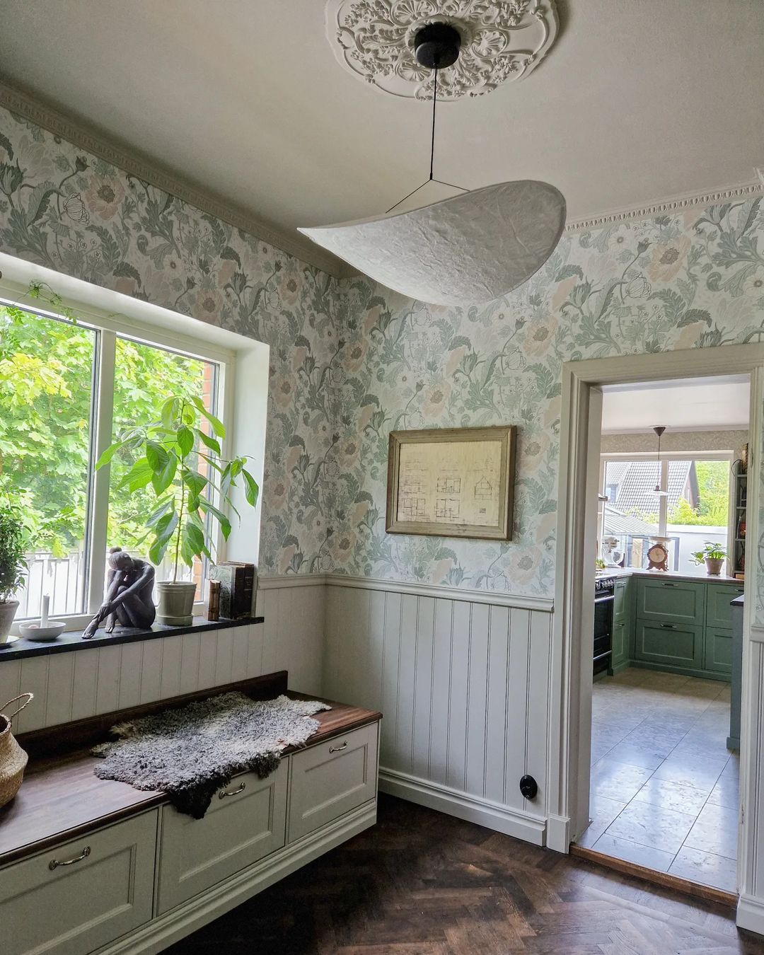 Luminette minimalistisch hanglamp van zijde