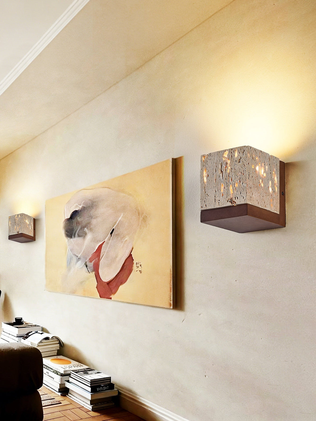 Elaorella Terra Cube wandlamp