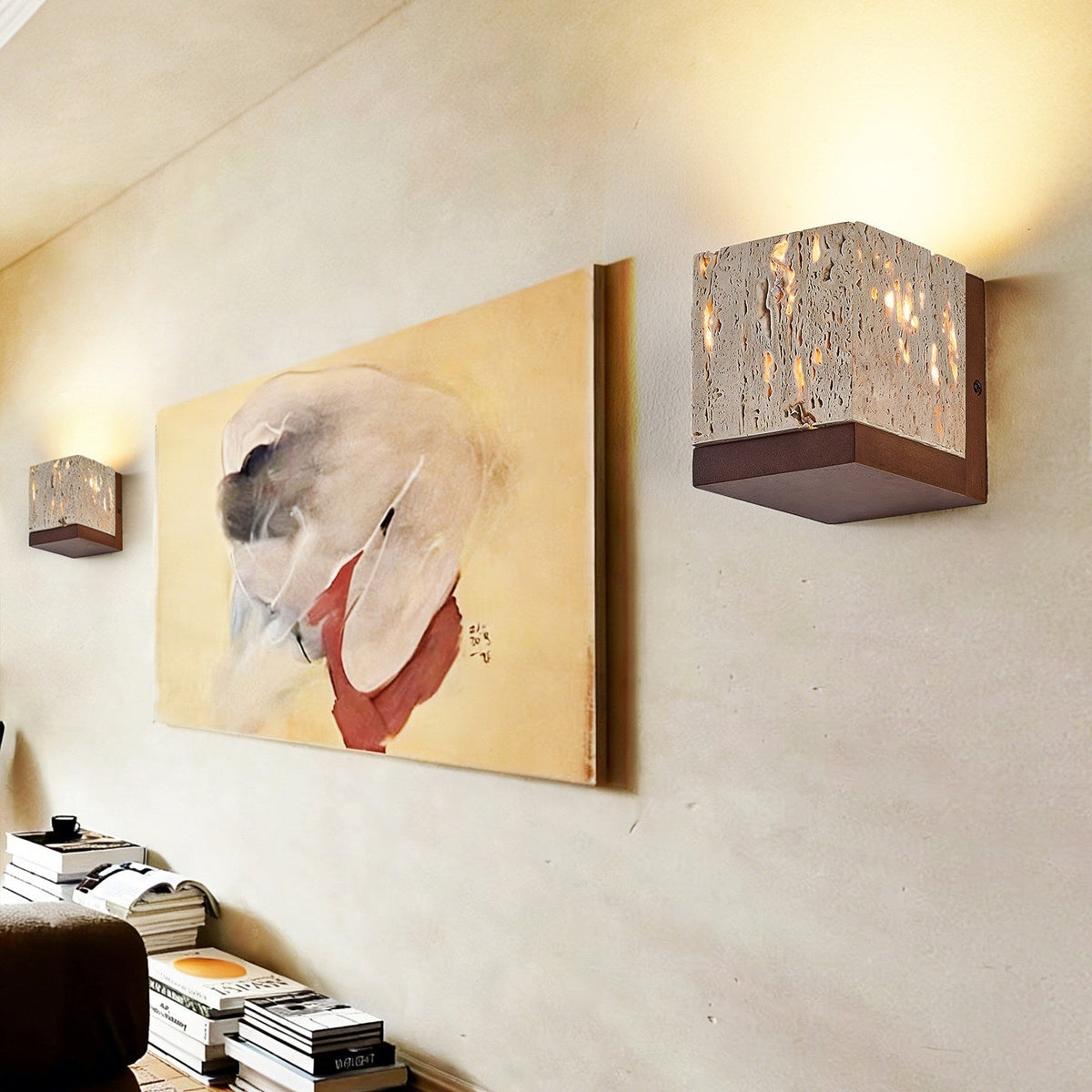 Elaorella Terra Cube wandlamp