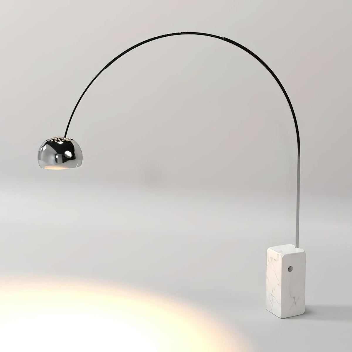 Parabola vloerlamp