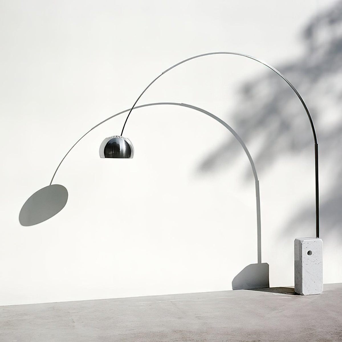 Parabola vloerlamp
