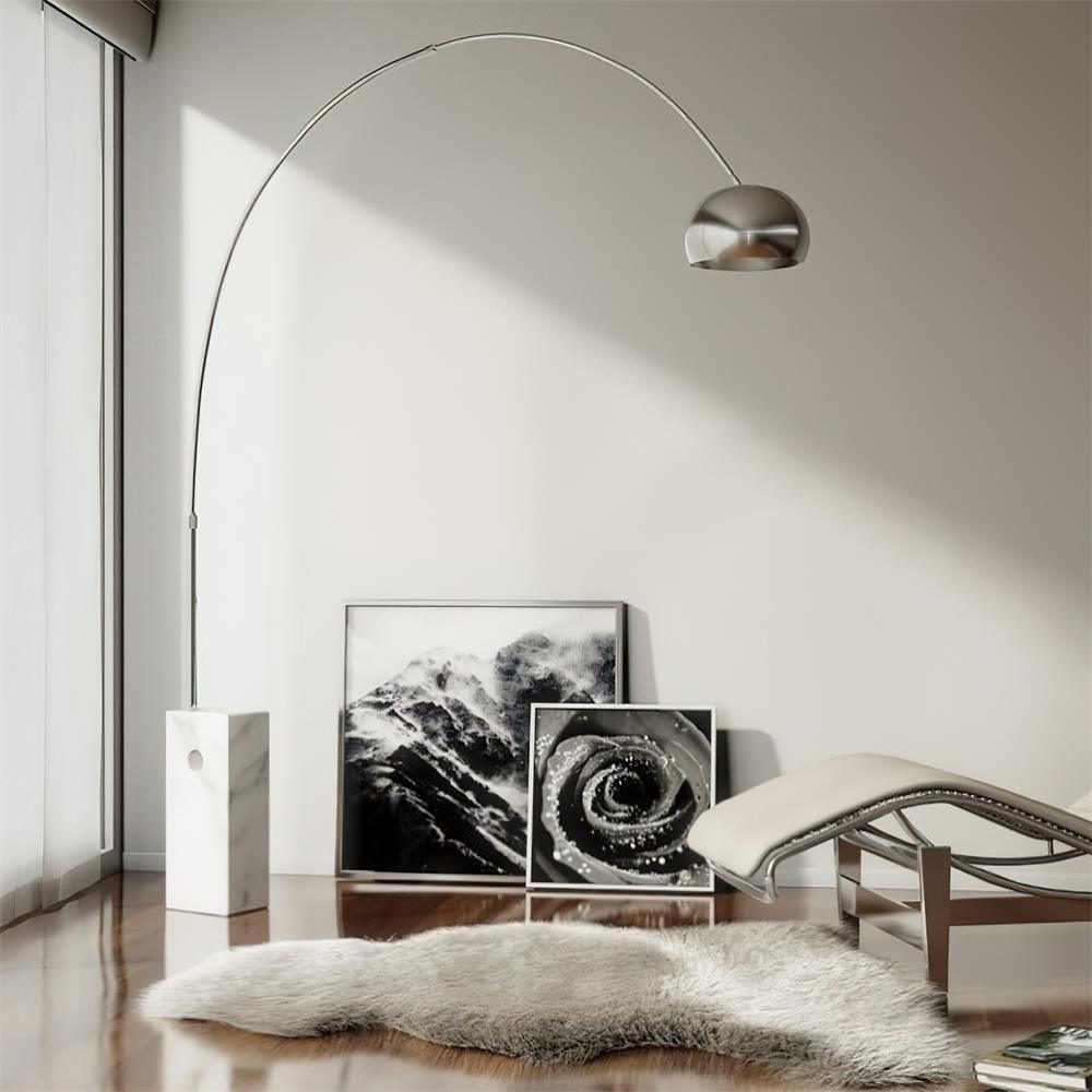 Parabola vloerlamp