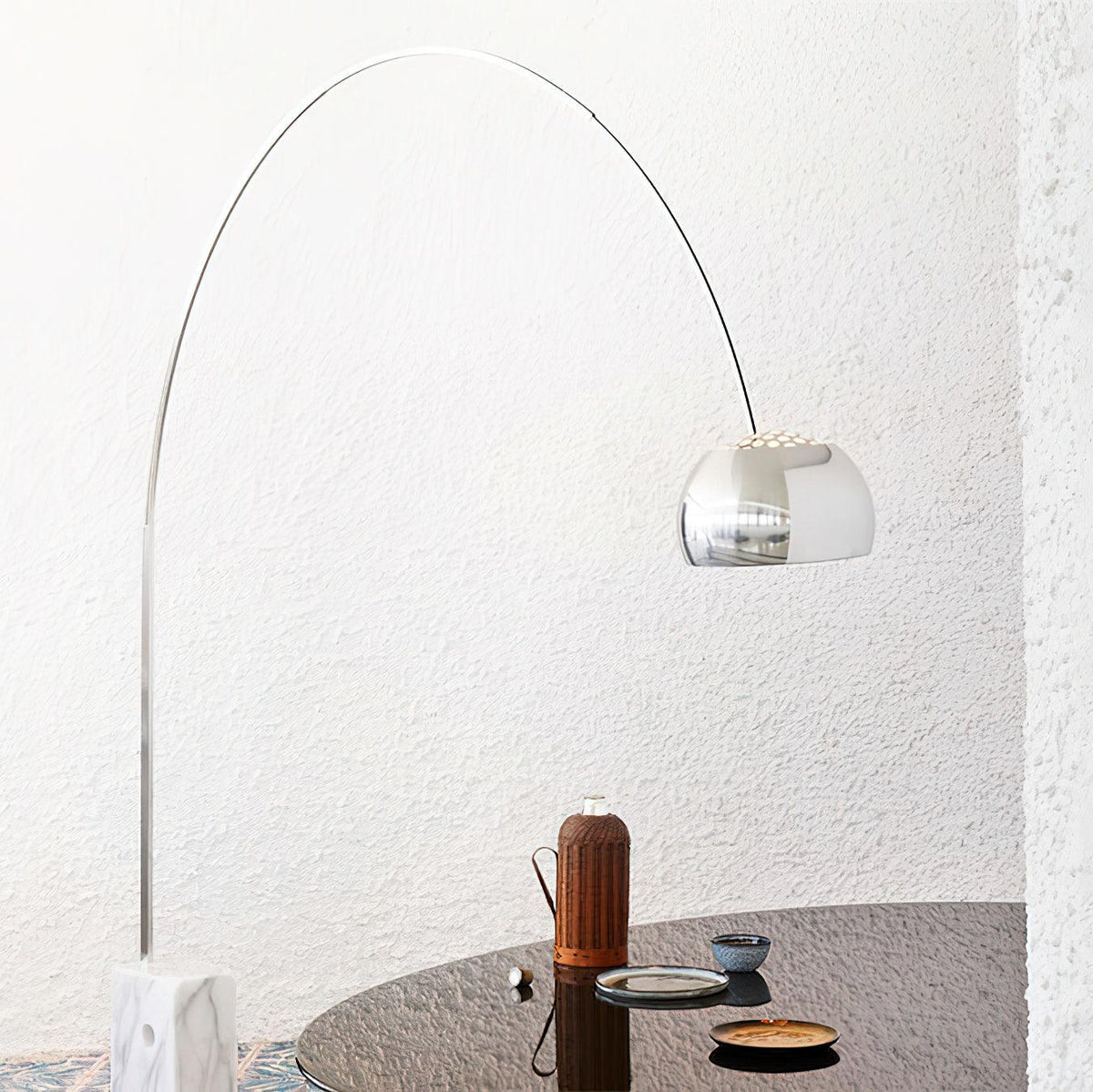 Parabola vloerlamp
