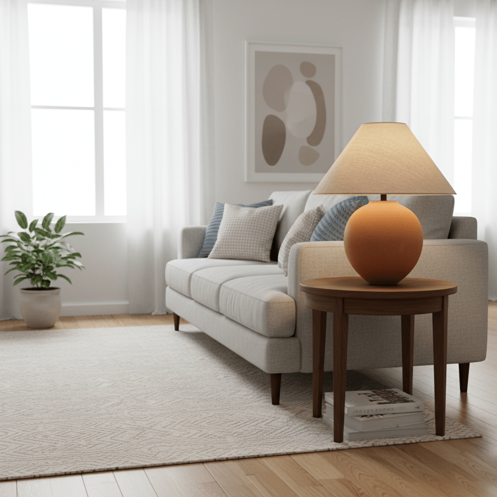 Terracotta Terracotta tafellamp