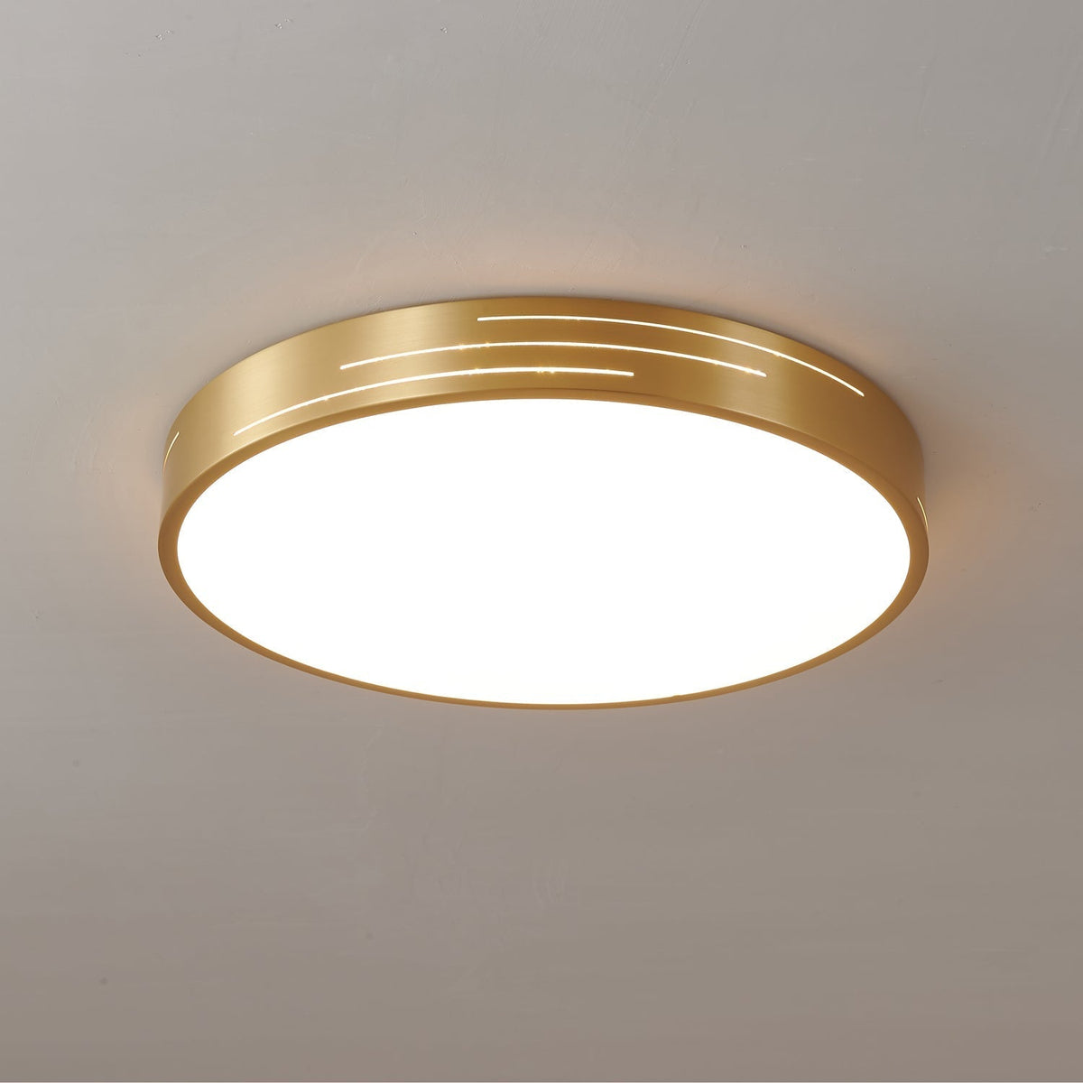 Oriuina plafondlamp messing acryl modern